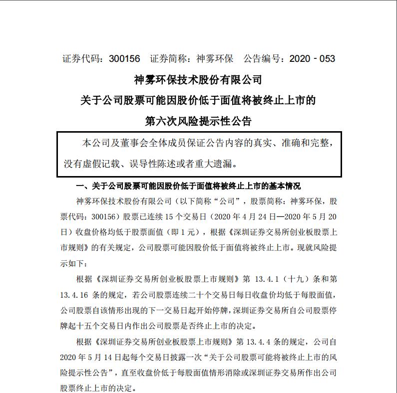 神雾环保股票最新动态，绿色动力之源的未来走向