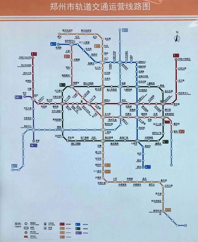 郑州地铁最新线路图全景概览