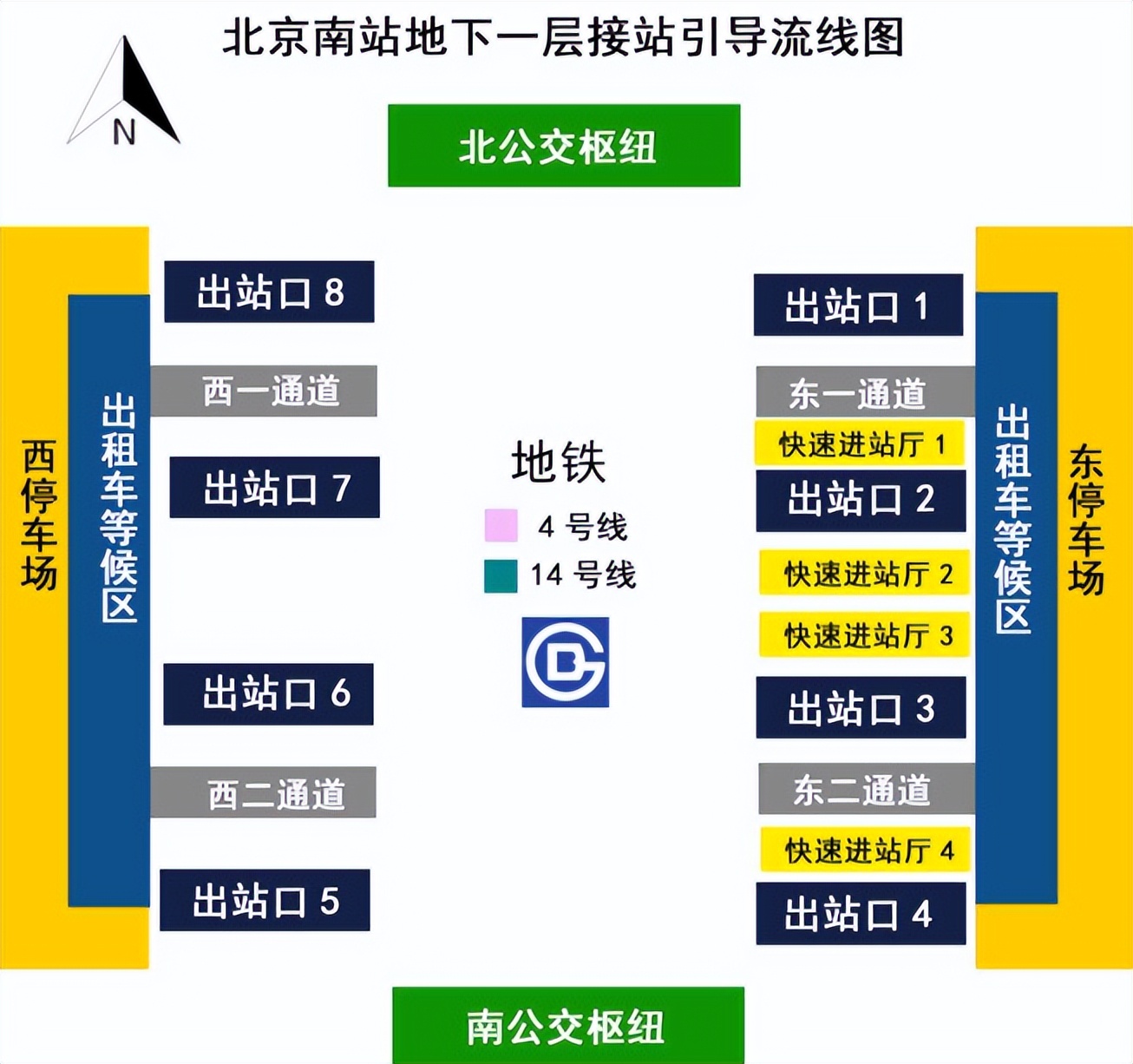 北京南站最新停车标准详解