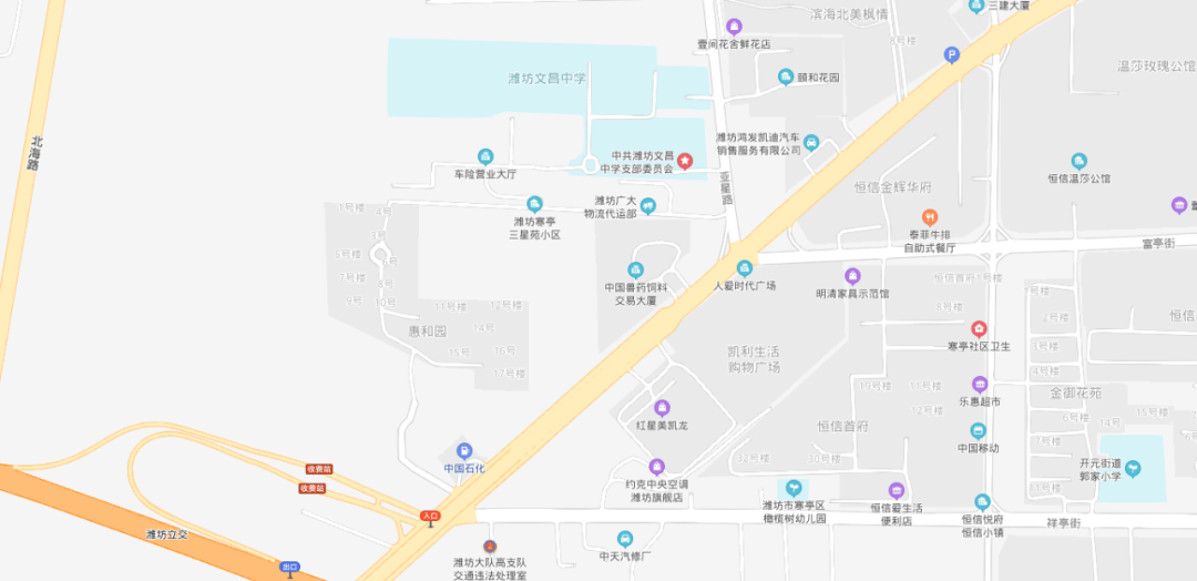 寒亭未来城市新蓝图规划揭晓