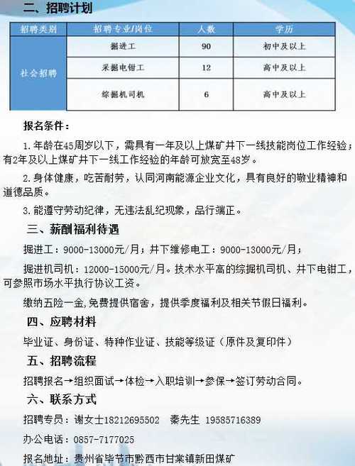 河南煤矿最新招聘动态与职业机会展望