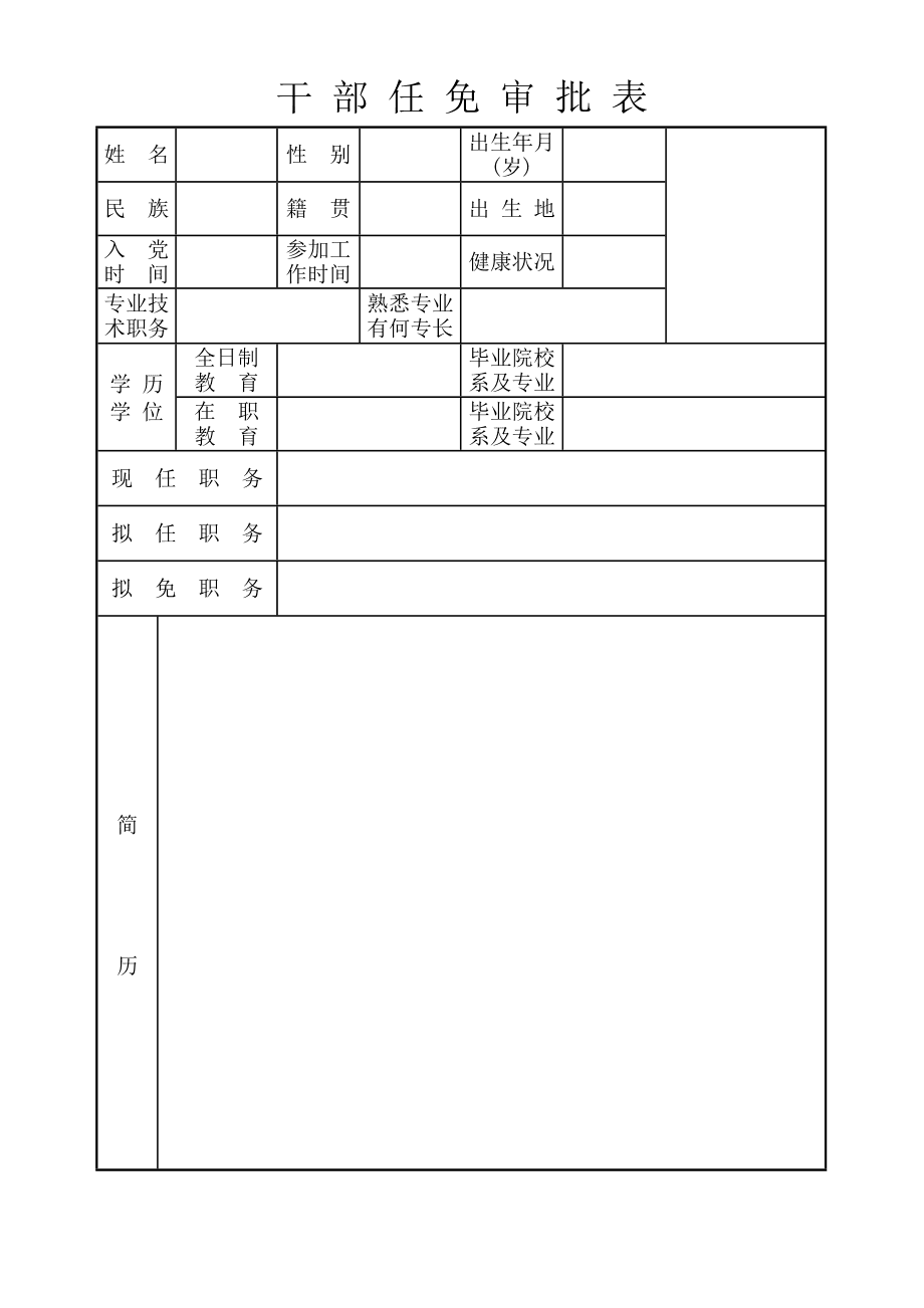 最新干部任免表，重塑领导团队，激发强大力量